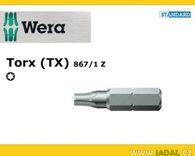 066486 Bit TX 15 – 867/1 Z. Šroubovací bit 1/4 Hex, 25 mm, pro šrouby s vnitřním TORX