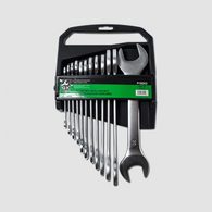 GK TOOLS Sada plochých klíčů 6-32 mm 12 dílů mat.chrom