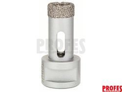 Diamantová korunka - vrták Bosch Best for Ceramic 20 mm, M14, pro vrtání za sucha Dry Speed na tvrdé obklady, dlažbu, keramiku, kámen (2608587115)