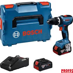 GSB 18V-65 PROFESSIONAL Příklepový vrtací šroubovák, 2 x GBA 18V 5.0Ah 06019N3303