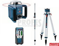 GRL 400 H SET + BT 170 HD + GR 240 Professional - rotační laser s příslušenstvím (061599403U)