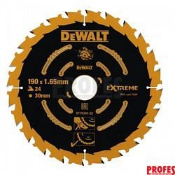 Pilový kotouč 190x30mm 24z ATB +20° DeWALT DT10304