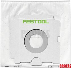 Filtrační vak - náhradní sáčky Festool SC FIS-CT SYS/5 z rouna do vysavače Festool CTL SYS - 5ks (500438)