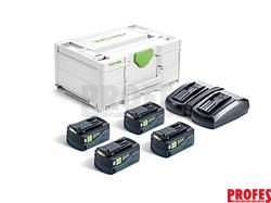 Napájecí sada SYS 18V 4xHP5,0/TCL6DUO 578681