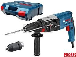 GBH 2-28 F Professional vrtací a sekací pneumatické kladivo SDS-Plus s výměnným sklíčidlem, 880W, 3.2J, 3.1kg, v kufru (0611267600)