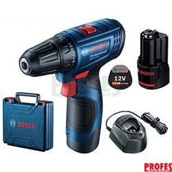 BOSCH GSR 120-LI PROFESSIONAL Aku vrtací šroubovák 2x GBA 12V 2.0Ah