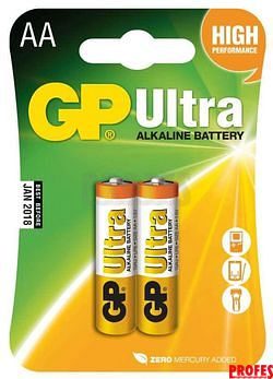 Alkalická baterie GP Ultra LR6 (AA),1 ks