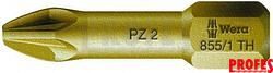 056910 Bit PZ 1 – 855/1 TH. Šroubovací bit 1/4 Hex, 25 mm pro křížové šrouby Pozidriv