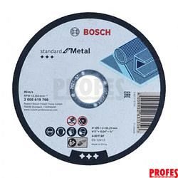 Dělící kotouč Bosch Standard for Metal 125x1x22,23 mm 2608619768