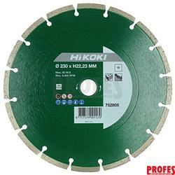 HiKOKI 752805 Diamantový segmentový kotouč 230x22,2x7mm
