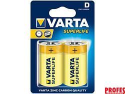 Baterie VARTA SUPERLIFE D 2ks