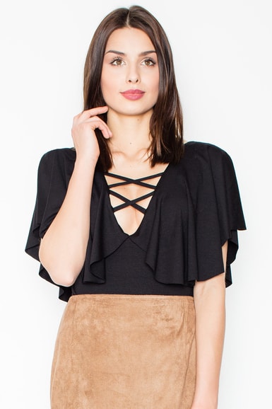 Dámské body FIGL M472 černé Dámské body FIGL M472 černé