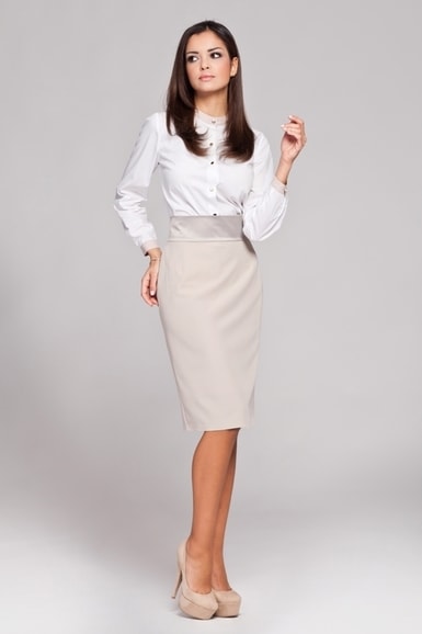 Dámská sukně FIGL M160 beige Dámská sukně FIGL M160 beige