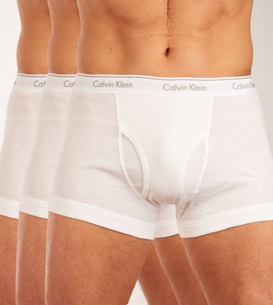 Pánské trenýrky CALVIN KLEIN NB1893A 100 3-pack Pánské trenýrky CALVIN KLEIN NB1893A 100 3-pack