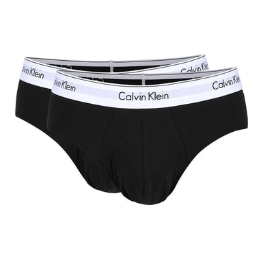 Pánské slipy CALVIN KLEIN Modern Cotton Stretch 2 pack NB1084A černá Pánské slipy CALVIN KLEIN Modern Cotton Stretch 2 pack NB1084A černá