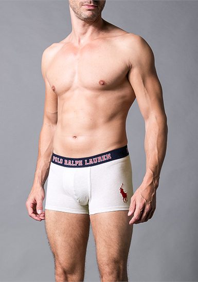 Pánské boxerky POLO RALPH LAUREN cream melange Pánské boxerky POLO RALPH LAUREN cream melange