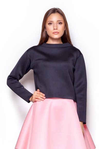 Dámská halenka FIGL M341 black Dámská halenka FIGL M341 black