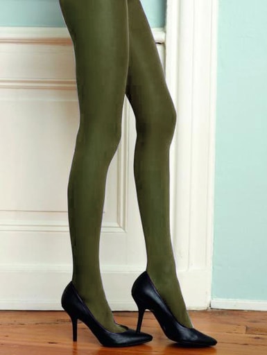 Barevné punčochy CHANGE Hosiery 40 DEN zelené Barevné punčochy CHANGE Hosiery 40 DEN zelené