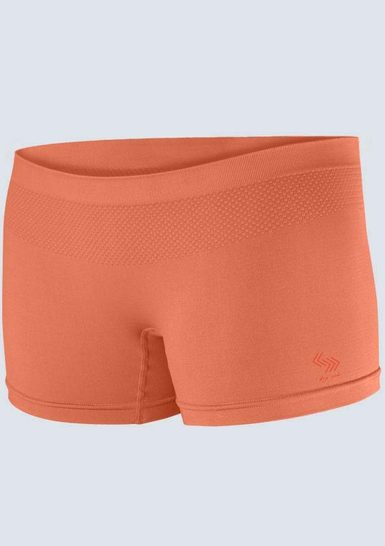 Dámské bezešvé boxerky GINA 83003P oranžové Dámské bezešvé boxerky GINA 83003P oranžové