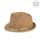 Trilby klobouk se zlatou stužkou 52cm