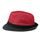 Trilby klobouk červeno-šedý