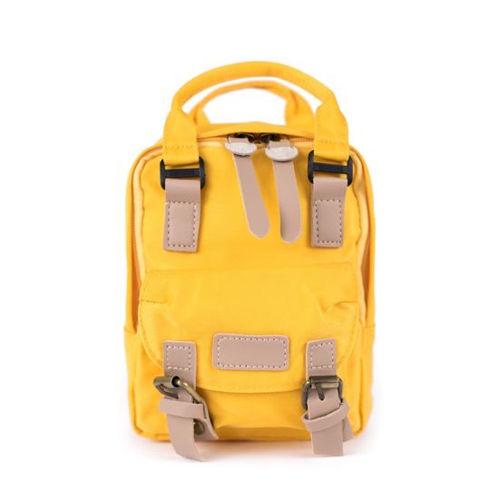 Dětský batoh v pastelových barvách žlutý