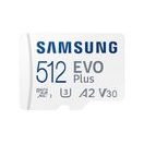 SAMSUNG MICRO SDXC 512 GB EVO PLUS + SD ADAPTÉR