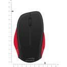 LEDGY MOUSE - WIRELESS, SILENT, BLACK-RED