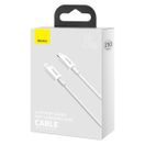 BASEUS  SUPERIOR PD USB-C - LIGHTNING 1,5 M 20W WHITE