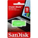 SANDISK CRUZER BLADE 16GB USB2.0 ELEKTRICKY ZELENÁ