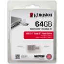 64GB KINGSTON DT MICRODUO 3C, USB 3.0/3.1 + TYPE-C
