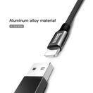 BASEUS DATOVÝ KABEL YIVEN (LIGHTNING / 8-PIN / 1,8 M) BLACK