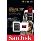 SANDISK EXTREME PRO MICROSDHC 32GB 100MB/S + ADA.