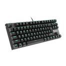 MECHANICKÁ KLÁVESNICE GENESIS THOR 300 TKL, US LAYOUT, ZELENÉ PODSVÍCENÍ, OUTEMU BLUE SWITCH