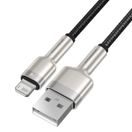 BASEUS  CAFULE METAL USB - LIGHTNING 2,4A 0,25 M BLACK