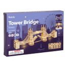 ROBOTIME DŘEVĚNÉ 3D PUZZLE MOST TOWER BRIDGE SVÍTÍCÍ