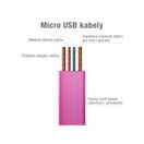 KABEL AVACOM MIC-40P USB - MICRO USB, 40CM, RŮŽOVÁ