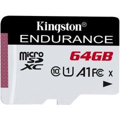 64GB microSDXC Kingston Endurance CL10 A1 95R/45W bez adapteru