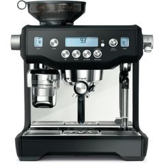 Sage BES980BTR Espresso Black Truffle - pákový kávovar s mlýnkem na kávu