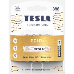 TESLA - baterie AAA GOLD+, 4ks, LR03