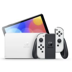 Nintendo Switch OLED White - herní konzole