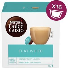 Nescafé Dolce Gusto Flat White - kávové kapsle 16 ks