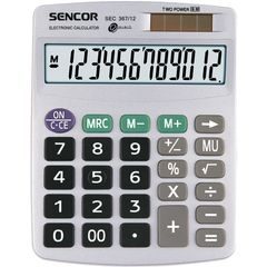Sencor SEC 367/ 12 DUAL - kalkulačka