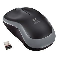 myš Logitech Wireless Mouse M185 nano, šedá