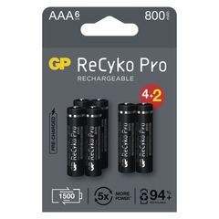 GP nabíjecí baterie ReCyko Pro AAA (HR03) (6ks)
