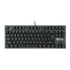 Mechanická klávesnice Genesis Thor 300 TKL, US layout, zelené podsvícení, Outemu Blue switch