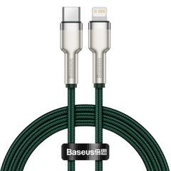 Baseus Cafule Metal USB-C - Lightning 20W 1,0 m green
