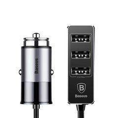 Baseus Autonabíječka 4xUSB konektor 5.5A (CCTON-0G) Grey