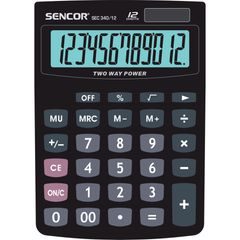 Sencor SEC 340/ 12 DUAL - kalkulačka