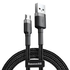 Baseus Cafule (micro | 2 m) gray-black 1,5A - datový kabel